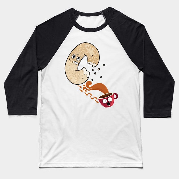 Coffee Meets Bagel Baseball T-Shirt by JaunzemsR